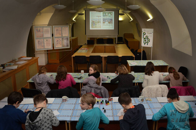 Písařská dílna - Evropský den umělecké tvořivosti, foto: Karolína Šimonová